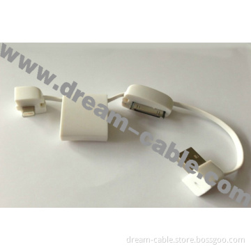 Popular 2 in 1 USB Data Cable for iPhone4/5